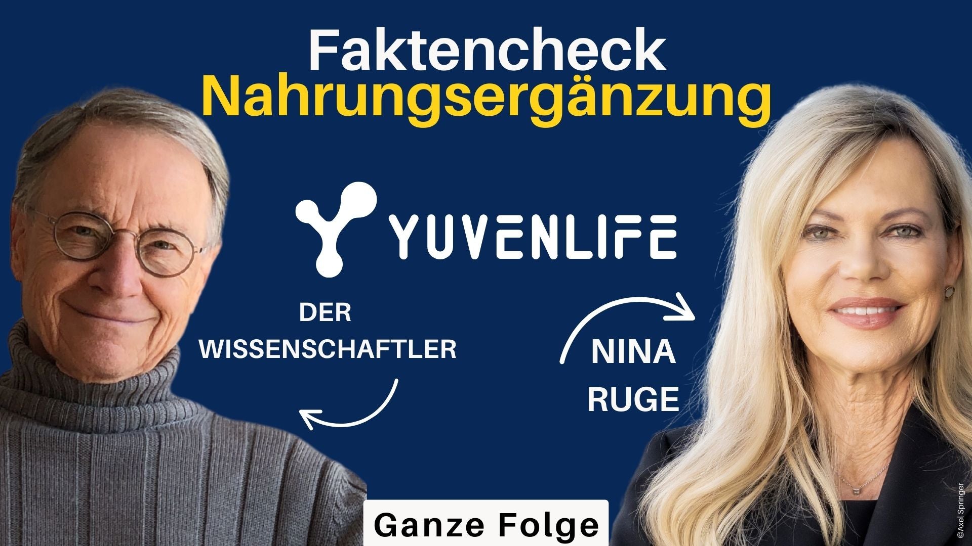 Video laden: Faktencheck Nahrungsergänzung mit Nina Ruge und YuvenLife Phyto Oil